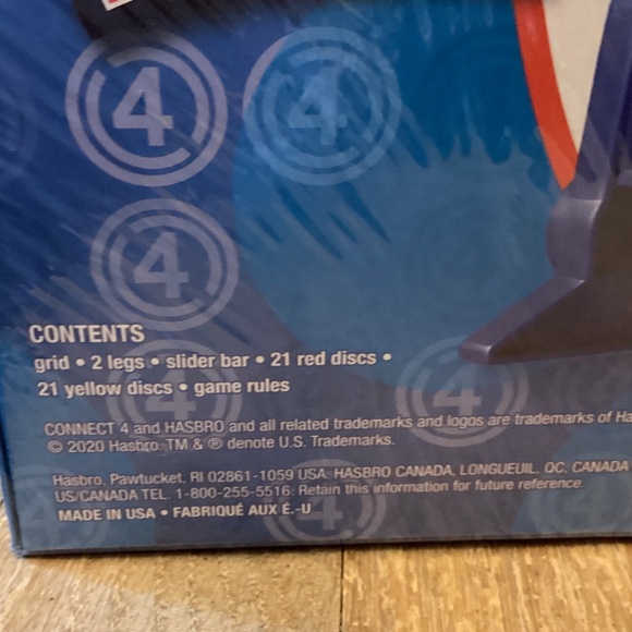 NEW Hasbro Connect 4 Classic Grid, Strategy Board Games for Kids Family - Picture 3 of 5